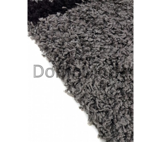 Високоворсний килим  Super Lux Shaggy 7368A GRAY - Висока якість за найкращою ціною в Україні зображення 5.